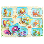 Fish Bowl Peg Puzzle Fish Bowl Peg Puzzle